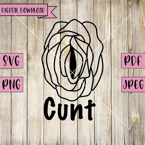 Cunt Svg Rude Svg Naughty Svg Pussy Decal Funny Svg Adult Etsy Australia