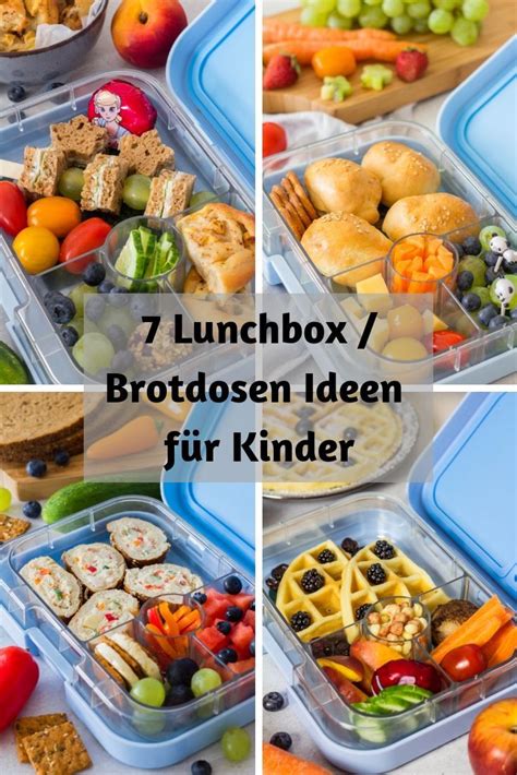 7 schnelle Ideen für Kinder Lunchbox Brotdose FoodVox