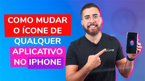 Como Mudar O Cone De Qualquer Aplicativo No Iphone Youtube