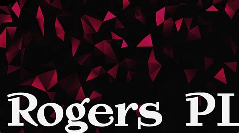 Rogers Pl Font Download Free For Desktop And Webfont