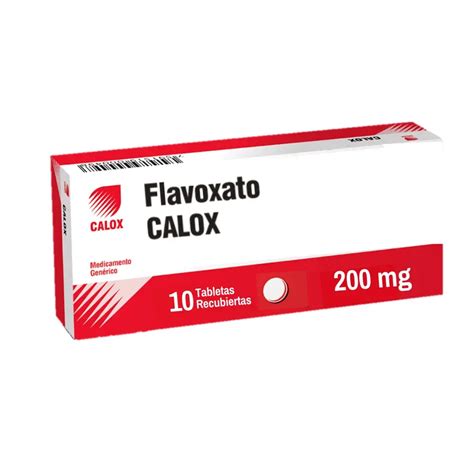 Flavoxato Calox Mg X Tabletas