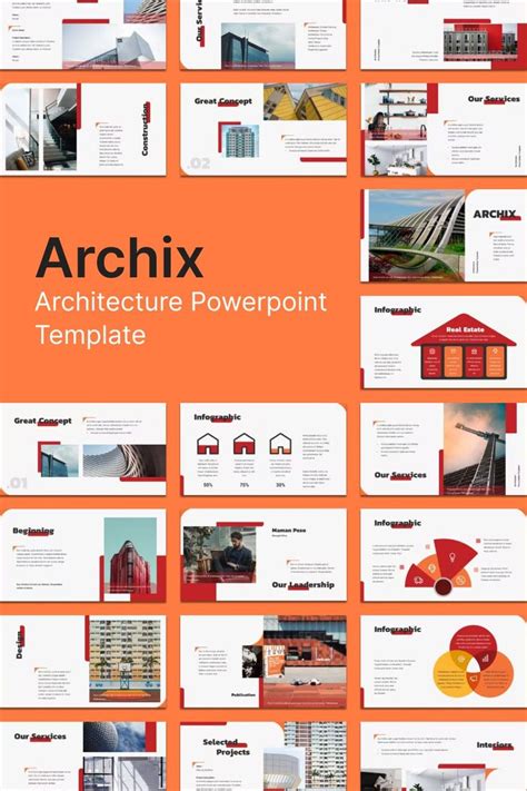 ARCHIX Architecture Powerpoint Template Powerpoint Templates