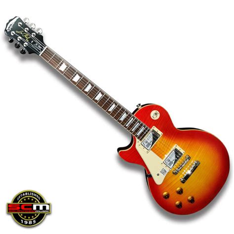 Epiphone Enslhsch Les Paul Standard Plus Top Pro Electric Guitar