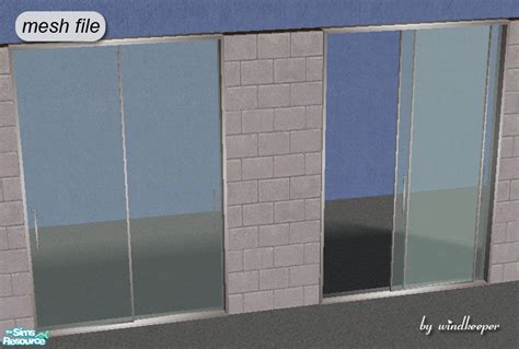 The Sims Resource Helios 2 Tile Sliding Door