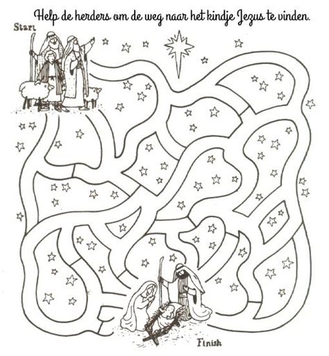 A Maze With Jesus And Mary In It