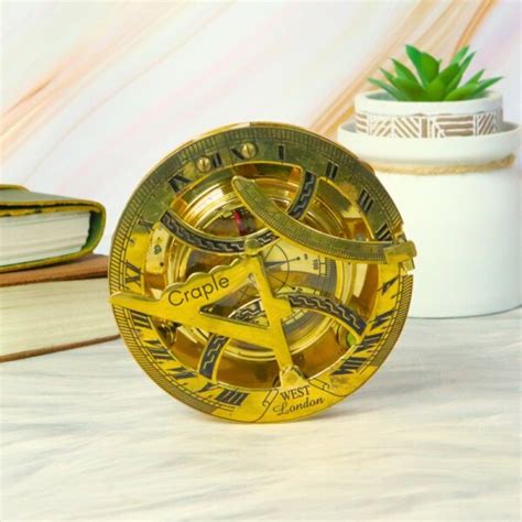 Buy West London 3 Solid Brass Sundial Compass At Best Price