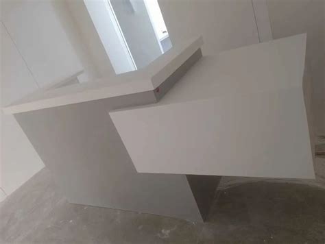 White Corian Solid Surface Thickness Mm Size X At Rs Sq