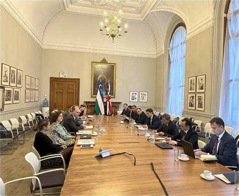 London Hosts Fifth Round Of Uzbekistan Uk Political Consultations