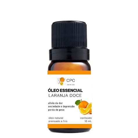 Óleo Essencial de Laranja Doce Puro 10 mL Casa Pet Clean