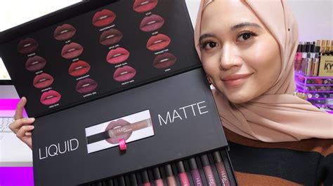 Huda Beauty Matte Lipstick Full Collection | Lipstutorial.org