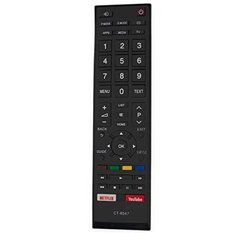 Ct Replaced Remote Control For Toshiba Tv U Ee U Ev