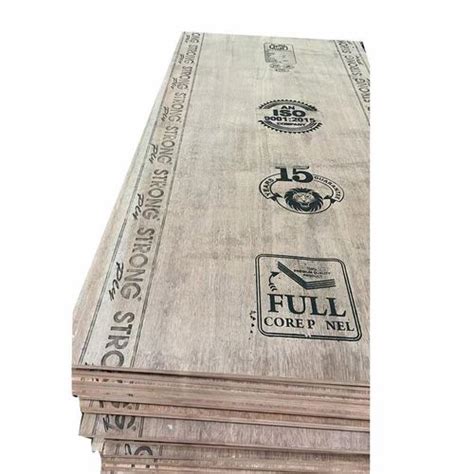 Strong Ply 12 Mm Full Core Full Panel Silver Wood Plywood For