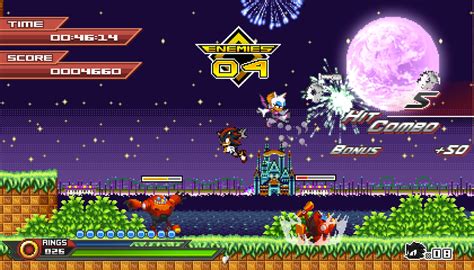 Фан игра демо Sonic Vs Darkness Combat Beta Sonicfan