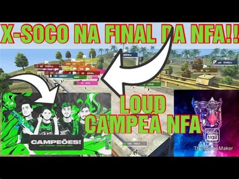 Loud Campe Da Liga Nfa Loud Jordan Rei Mvp X Soco Na Final Da Nfa