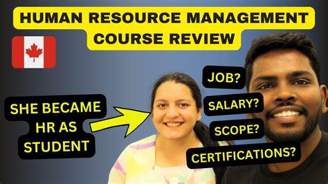 Human Resource Management Course Review Ft Neha Jobs Salary