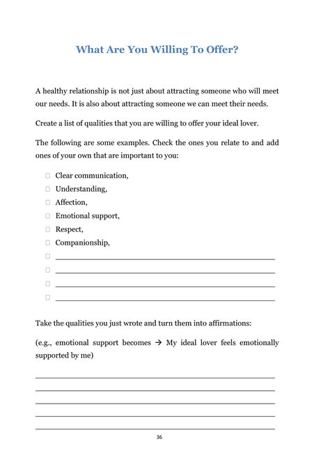 Secure Attachment Worksheets Artofit