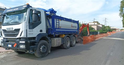 Cisterna Ripresi I Lavori Per La Realizzazione Della Pista