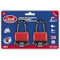 Lock Ca Juego De Candados Impermeables Largos Mm Llave Est Ndar