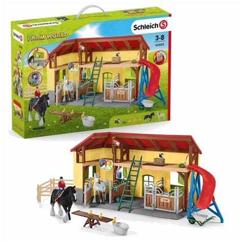 Schleich Stajnia Dla Koni Konie Farm World Erli Pl