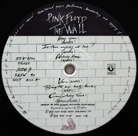 Pink Floyd Comfortably Numb Very Very Rare First Pressing Single