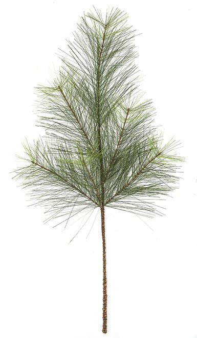 30 Inch Long Needle Pvc Pine Branch Autograph Foliages