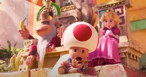 La Projection Du Film Super Mario Bros Comprenait Une Image D Une