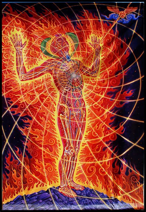 Alex Grey Pintura Psicodelica Taringa