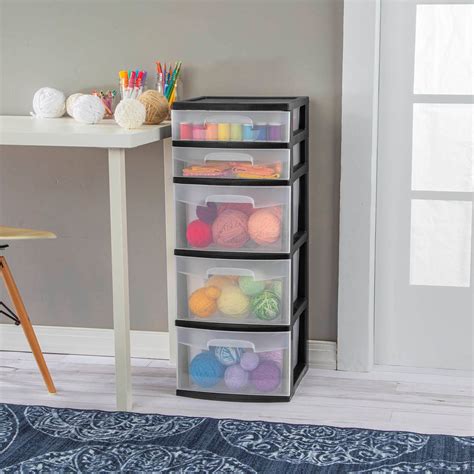 Sterilite 5 Drawer Storage Tower