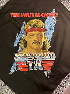 Original Magnum Ta Vintage Bandana Jcp Jim Crockett Promotions