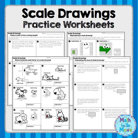 Simple Scale Drawing Worksheet