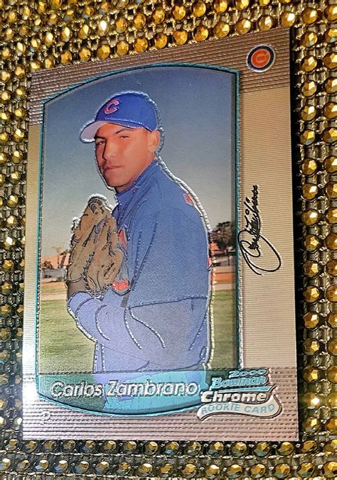 MINT 2000 Bowman Chrome Carlos Zambrano RC 303 Rookie Cubs 1 OWNER