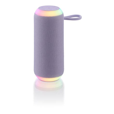 Onn Medium Rugged Speaker With Led Lighting Lilac Walmart