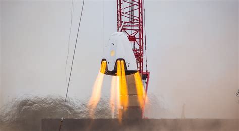 Spacex Offers New Details On Crew Dragon Test Anomaly Spacenews