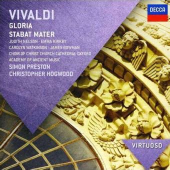 Vivaldi Gloria Stabat Mater Vivaldi Vivaldi Academy Of