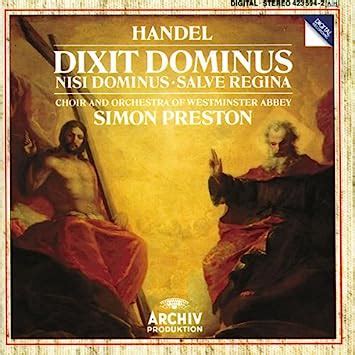 George Frederick Handel Simon Preston Westminster Abbey Choir