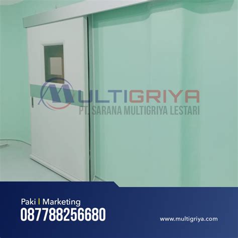 Jual Sliding Door Sandwich Panel Pintu Sliding Rumah Sakit Kab
