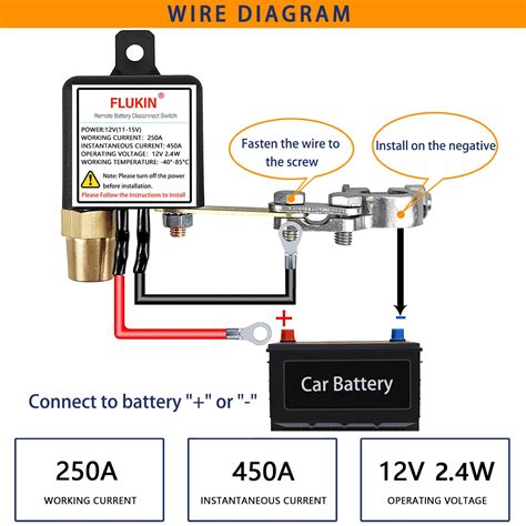 Remote Battery Disconnect Switch Upgraded Kill Switch For Car Dc V