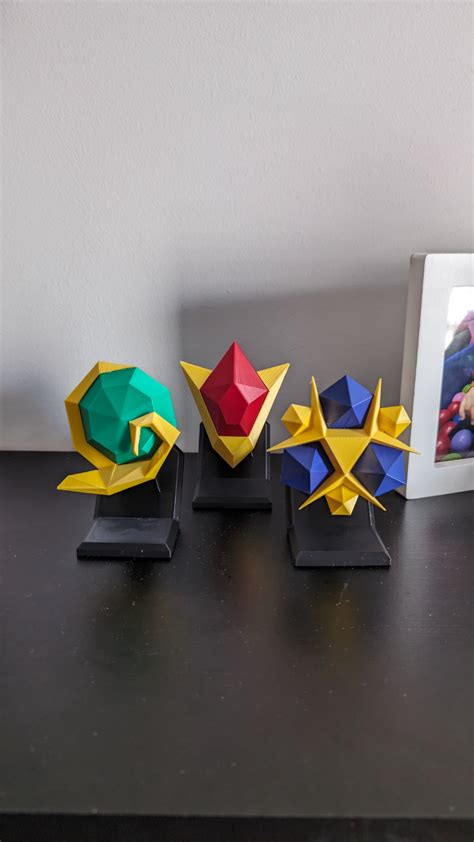 Zelda Ocarina Of Time Spiritual Stones Remixed By Filusion3d Makerworld