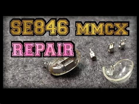 Shure SE846 MMCX Replacement Guide NAKED Tutorial YouTube