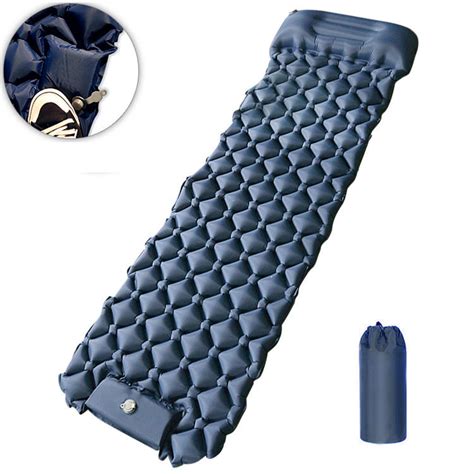 Sleeping Pad Sleeping Mat Foot Pump Camping Pad Outdoor Inflatable