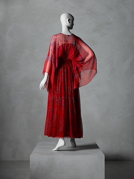 Zandra Rhodes Dress British The Metropolitan Museum Of Art