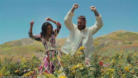 Doja Cat Runs Topless Through A Meadow In New Post Malone Music Video