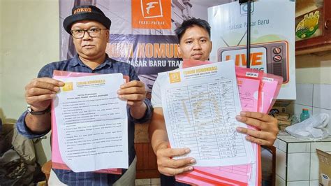 2 500 Pedagang Pasar Baru Bandung Tandatangani Petisi Tolak Surat