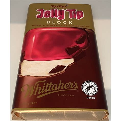 Whittakers Jelly Tip Block The Kiwi Milk Bar