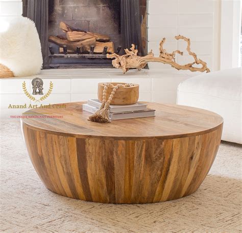 Wood Coffee table wooden Cocktail Table Unique table Hand made | Etsy