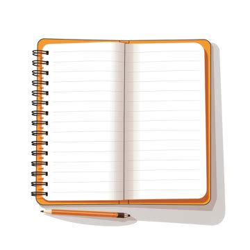 Illustration Of Spiral Notebook Spiral Notebook Note Png Transparent