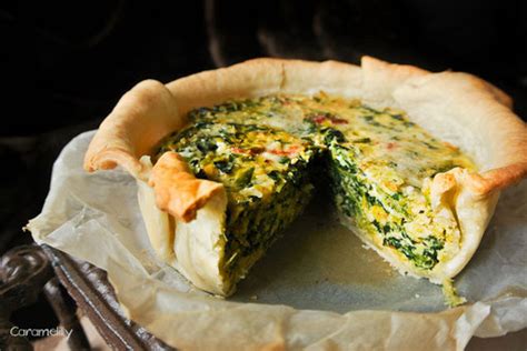 Super Easy Spinach Leek Quiche Delicious Treats For Every Day