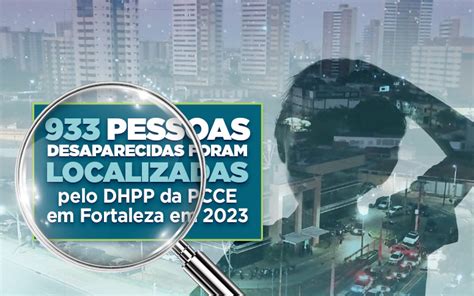 Polícia Civil encerra 2023 933 pessoas desaparecidas localizadas em