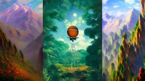 ArtStation - Pack of 15 oil painting scenery | Artworks