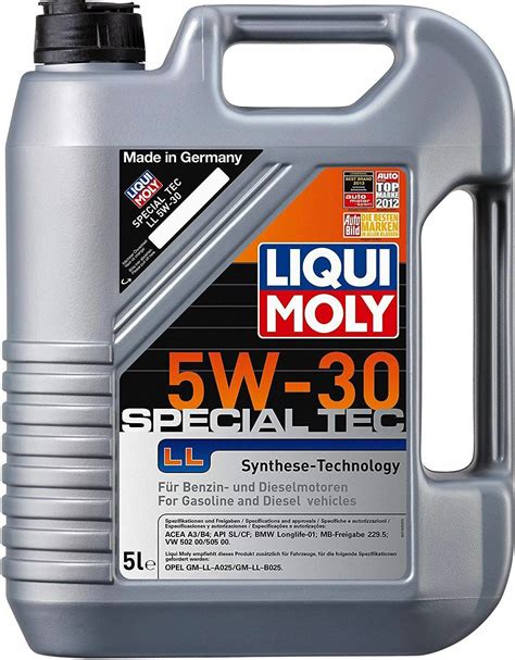 X5 LITER JUG SPECIAL TEC LL 5W30 Engine Motor Oil For AUDI Mercedes